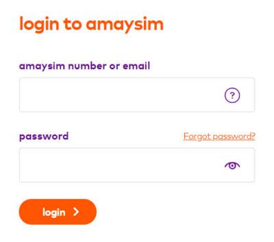 amaysim sign in.